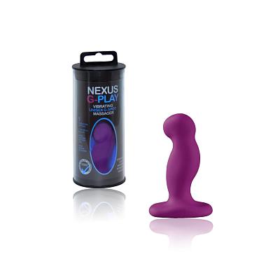 Анальный стимулятор Nexus G-Play Small Purple с вибрацией - 7,4 см.