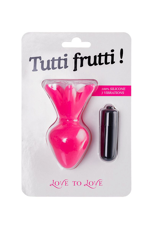 Анальная пробка-ягодка Tutti Frutti - 8,5 см. - фото 7