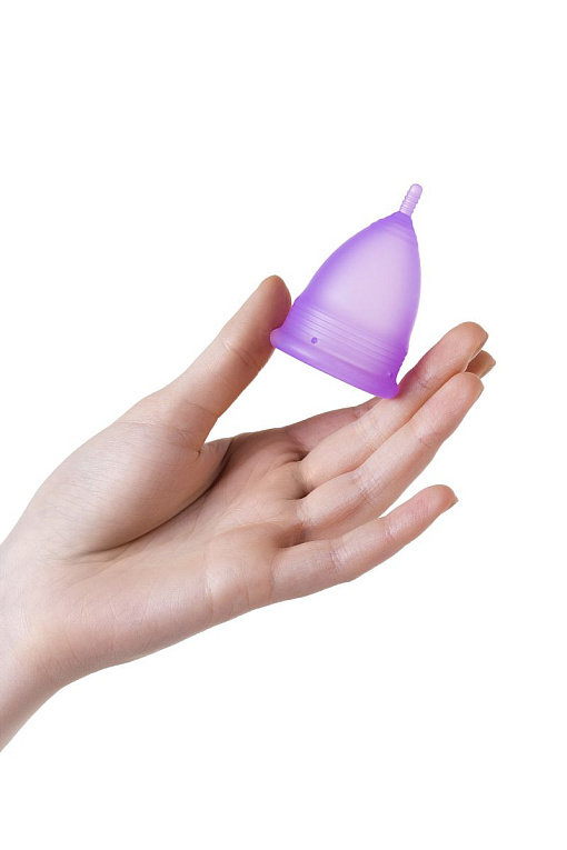 Фиолетовая менструальная чаша Lila L - фото 6