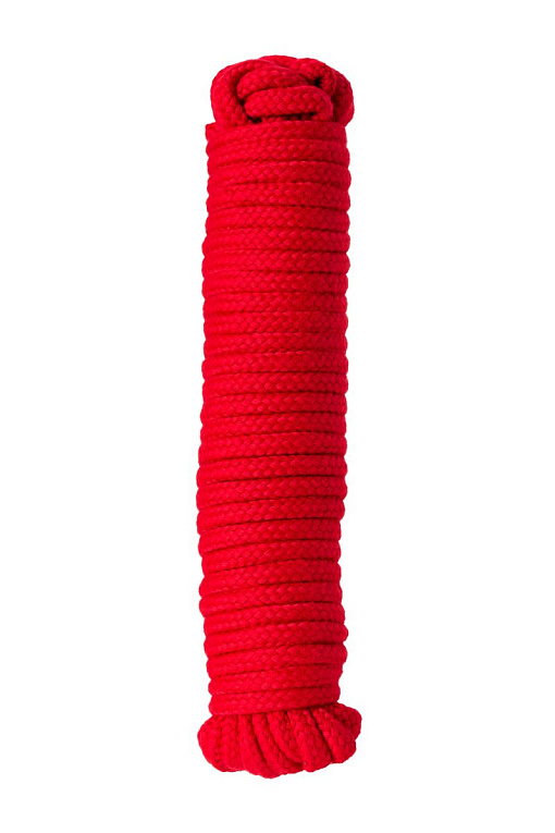 Красная текстильная веревка для бондажа - 1 м. - текстиль