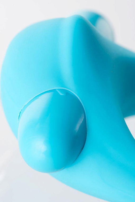 Голубое эрекционное силиконовое кольцо TOYFA A-Toys - фото 9