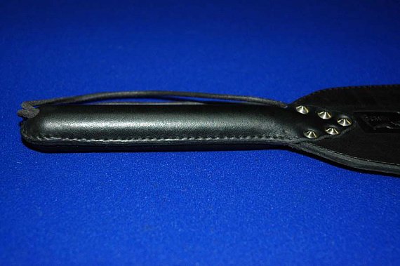 Чёрная лопатка-шлёпалка  Мастерок масона  - 35 см. от Intimcat