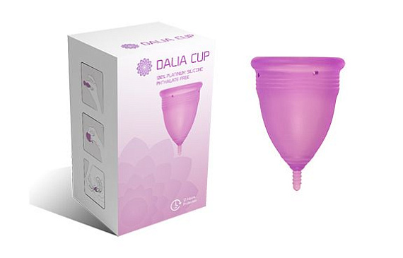 Менструальная многоразовая чаша среднего размера Dalia cup - силикон