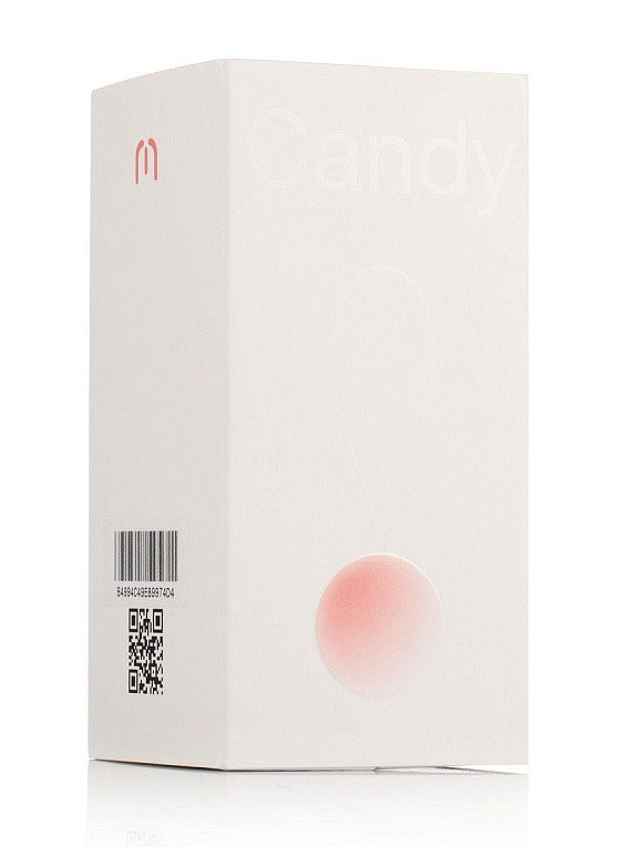 Хай-тек вагинальный шарик Candy с колбой для стерилизации - силикон