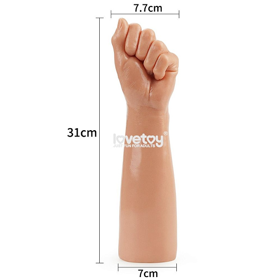 Телесный стимулятор-рука - 31 см. от Intimcat