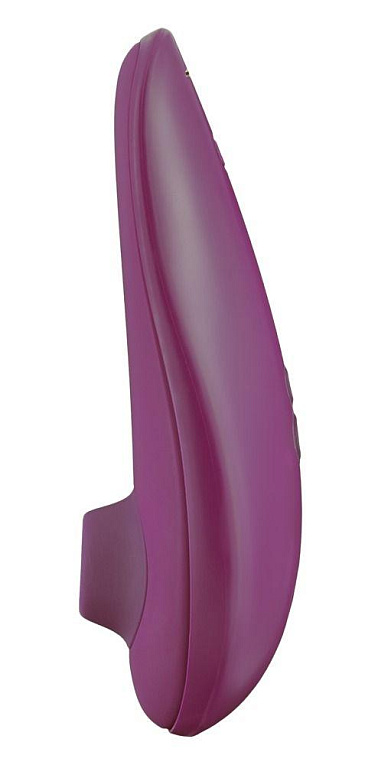 Фиолетовый бесконтактный клиторальный стимулятор Womanizer Classic - анодированный пластик, силикон