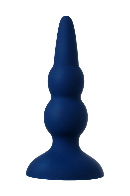 Синяя анальная вибровтулка OPlay Prime - 12 см. от Intimcat