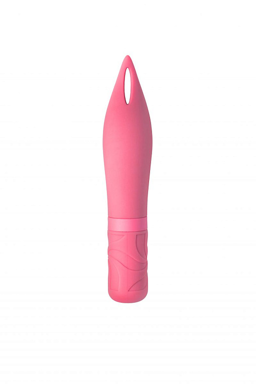 Розовый мини-вибратор Airy’s Mystery Arrow - 15,2 см. - силикон
