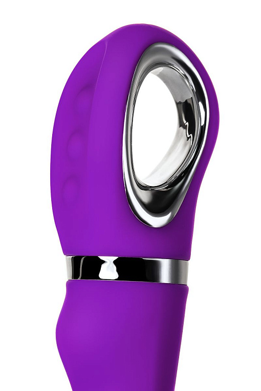 Фиолетовый вибратор PILO с wow-режимом - 20 см. - фото 7