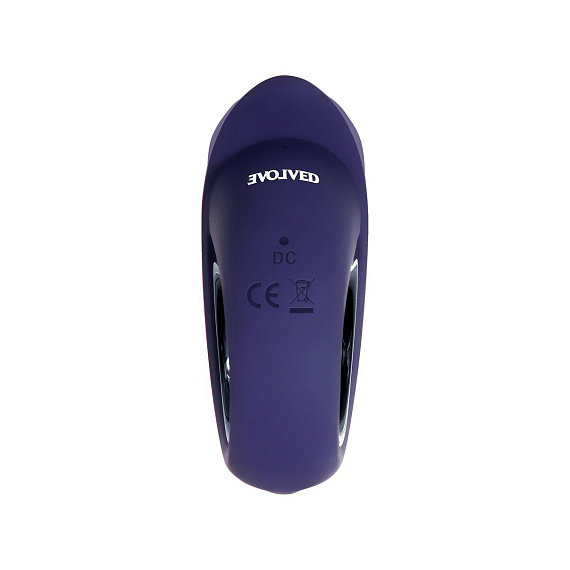 Фиолетовый вибростимулятор зоны G с функцией расширения Inflatable G - 16,5 см. - фото 5
