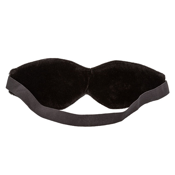 Черная маска на глаза Blackout Eye Mask со стразами - полиэстер