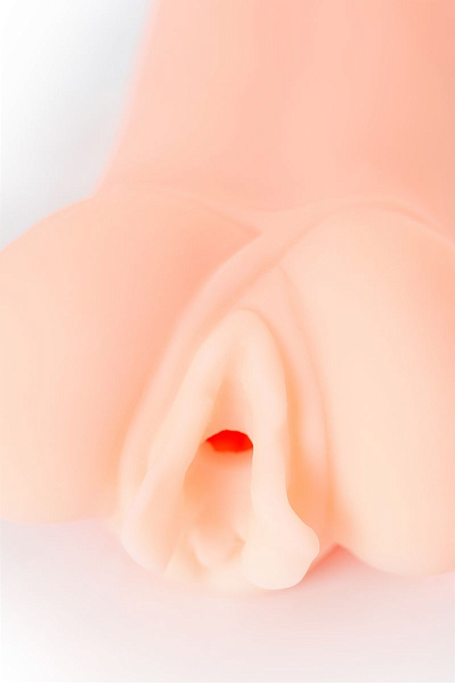 Телесный реалистичный мастурбатор-вагина May - фото 10
