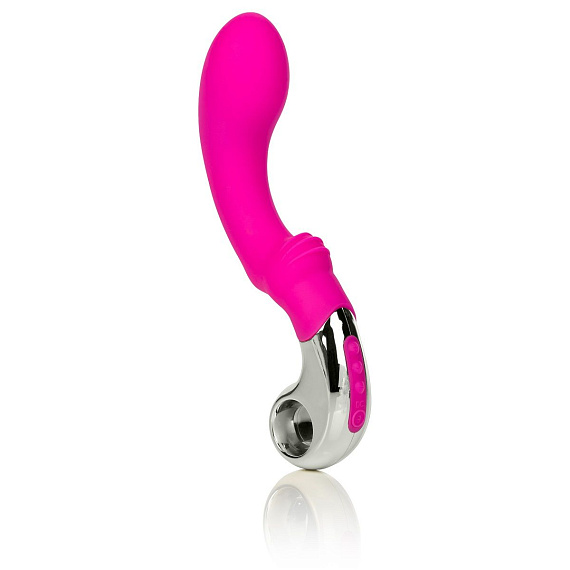 Розовый вибратор Embrace G-wand - 21 см. от Intimcat