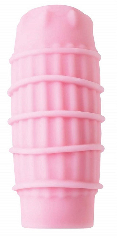 Розовый мастурбатор Hedy - термопластичный эластомер (TPE)