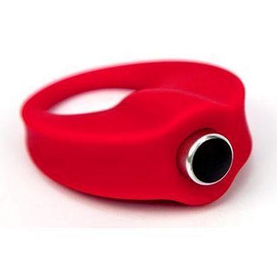 Красное эрекционное кольцо с вибрацией TLC CaliberVibrating Silicone Cock Ring