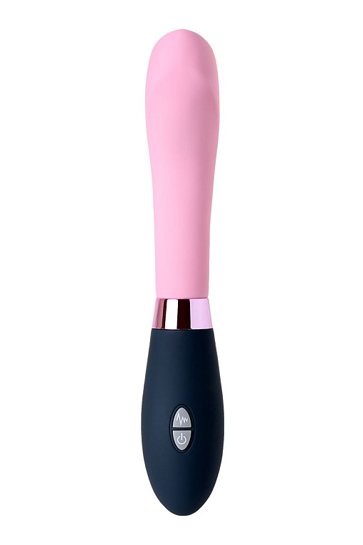 Розовый массажер Eromantica Monica - 21 см. - силикон