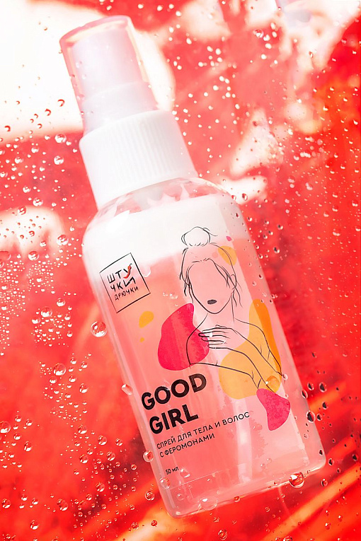 Двухфазный спрей для тела и волос с феромонами Good Girl - 50 мл. - фото 6