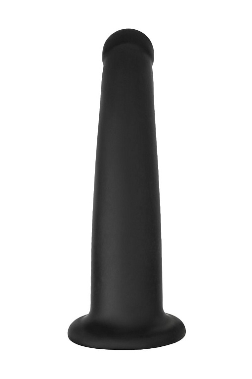 Черный анальный фаллоимитатор Serpens M - 17,5 см. от Intimcat