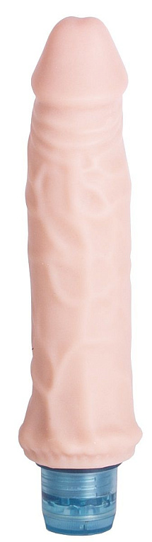 Телесный вибратор Vibro Realistic Cock Dildo - 17,5 см. - термопластичный эластомер (TPE)