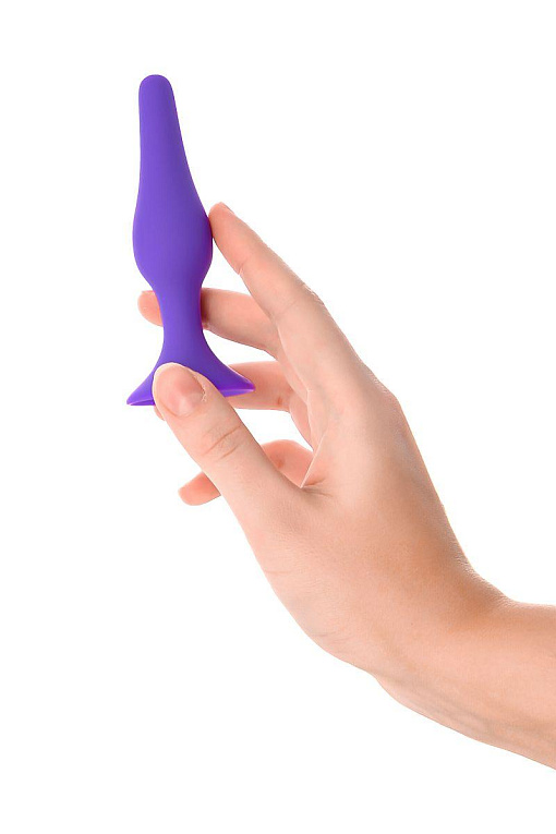 Фиолетовая анальная втулка Toyfa A-toys - 10,2 см. - фото 7