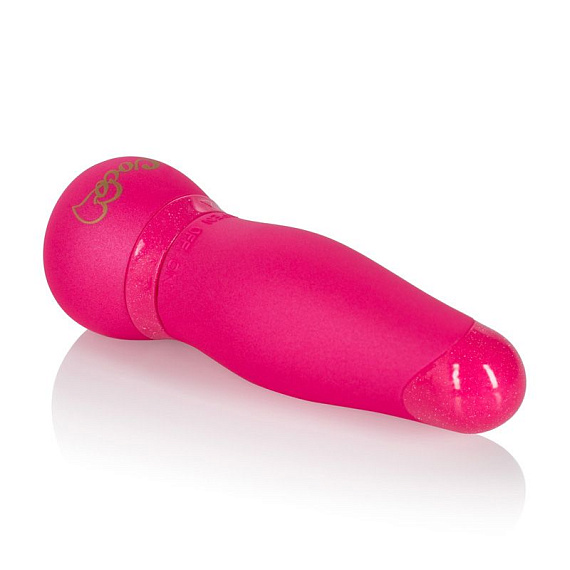 Розовый мини-вибромассажер Coco Licious Hide   Play Pocket Massagers - 9 см. - анодированный пластик (ABS)