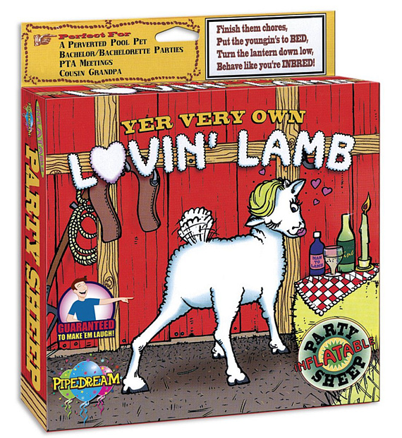 Надувная секс-кукла козочка Lovin Lamb
