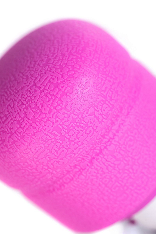 Розовый вибромассажер Love Magic - 32 см. - фото 9