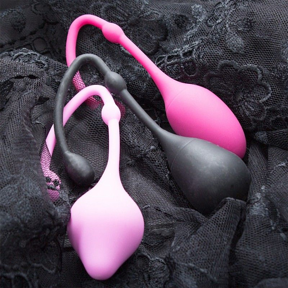 Набор из 3 вагинальных шариков Trifid Balls от Intimcat