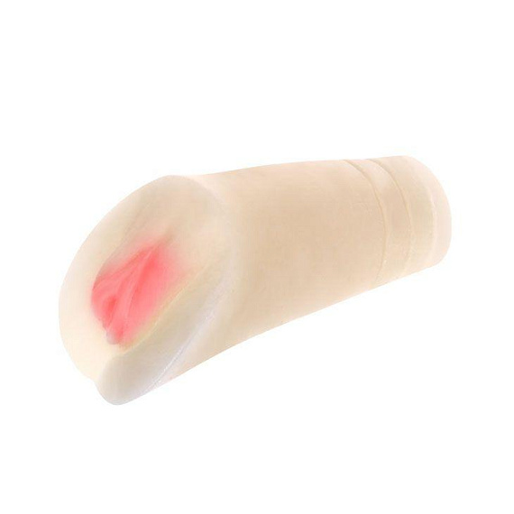 Мастурбатор с нежными розовыми губками - Термопластичная резина (TPR)