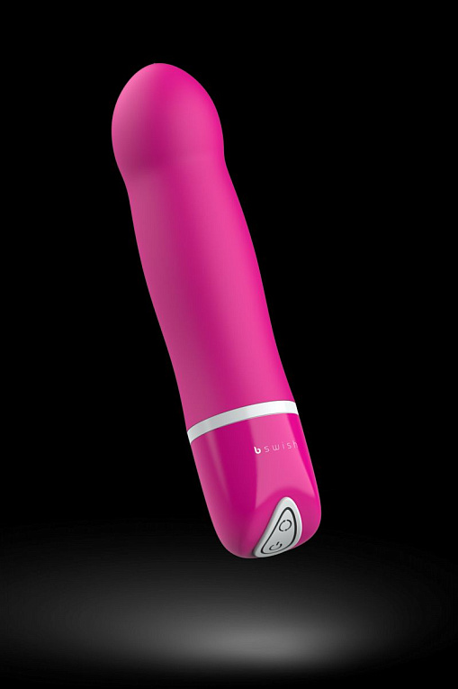 Розовый мини-вибратор Bdesired Deluxe - 15,3 см. - силикон