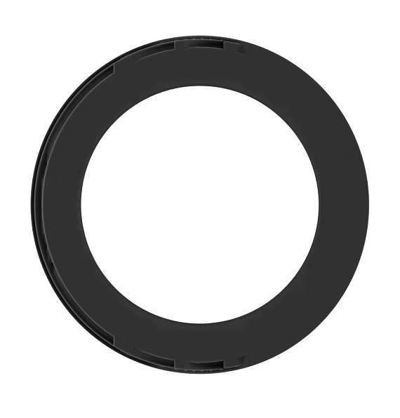 Чёрное эрекционное кольцо No.42 Cockring - термопластичный эластомер (TPE)