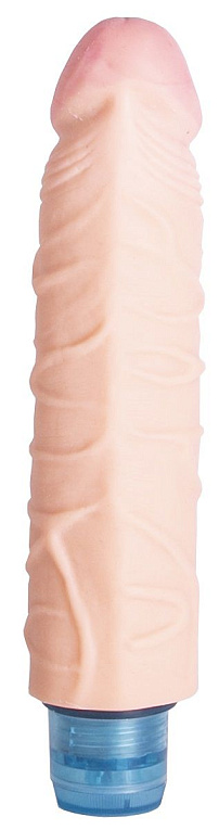 Телесный вибромассажёр Vibro Realistic Cock Dildo - 17,4 см. от Intimcat
