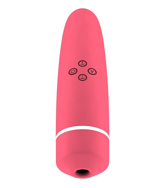 Розовый вакуумный клиторальный вибромассажер Personal vibrator HIKY от Intimcat