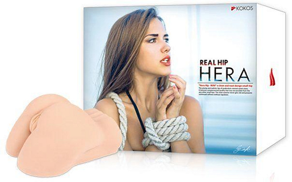 Мастурбатор-полуторс Hera RealHip - Термопластичная резина (TPR)