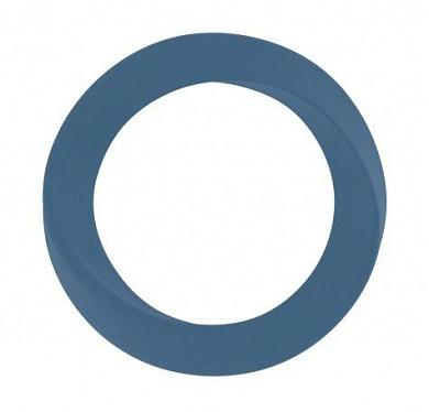 Синее эрекционное кольцо Infinity Thin Medium