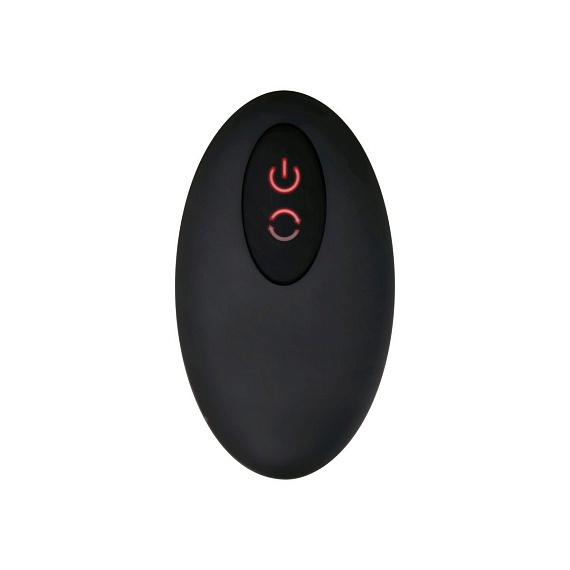 Черный вибростимулятор простаты Adam s Rotating P-spot Massager - 14,2 см. - фото 5
