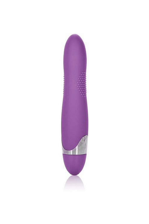 Фиолетовый вибромассажер Amp it Up! 7-Function Silicone Massager - 14 см. - фото 5