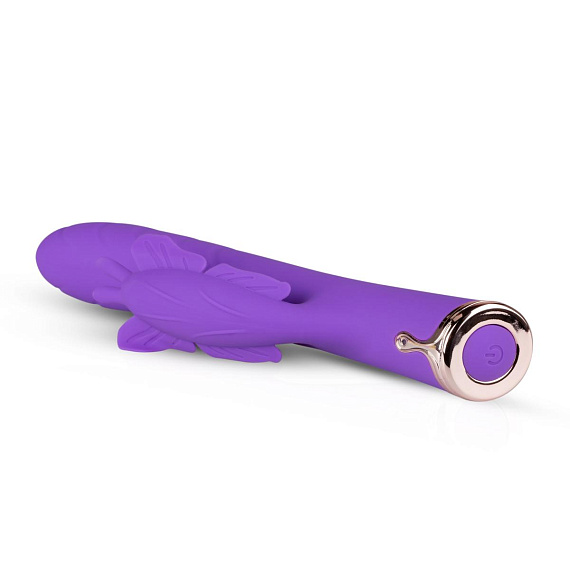 Фиолетовый вибратор-кролик The Princess Butterfly Vibrator - 20,5 см. от Intimcat
