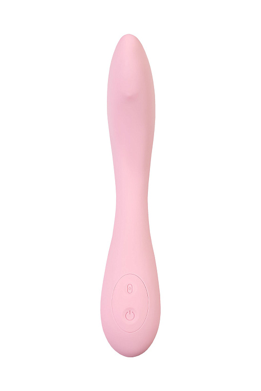 Розовый G-вибратор со стимулирующим шариком Mitzi - 21 см. от Intimcat