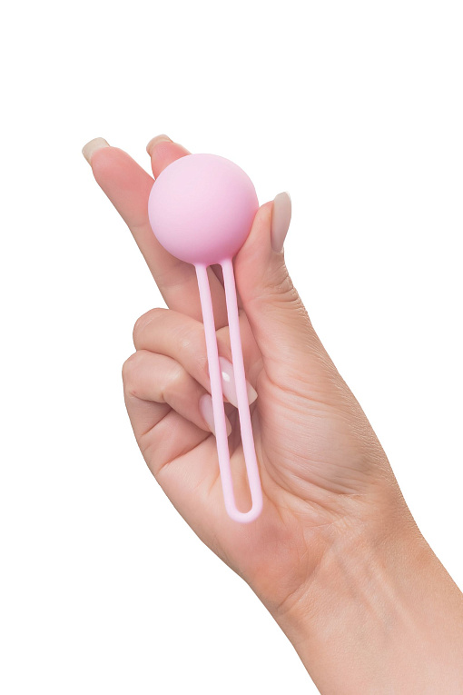Розовый вагинальный шарик Pansy - фото 5