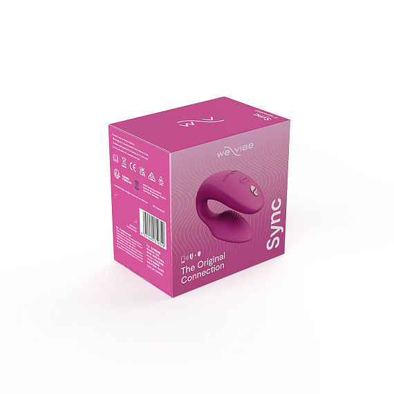 Розовый вибратор для пар We-Vibe Sync 2 - фото 6