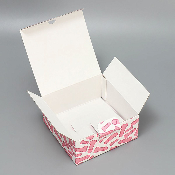 Сборная коробка «Паттерн» - 15 х 15 х 7 см. от Intimcat