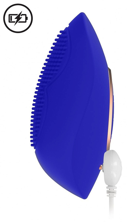 Синий клиторальный стимулятор Precious - 6,4 см. Shots Media BV