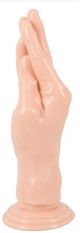 Телесный массажер-рука для фистинга Hand Dildo - 21 см. от Intimcat
