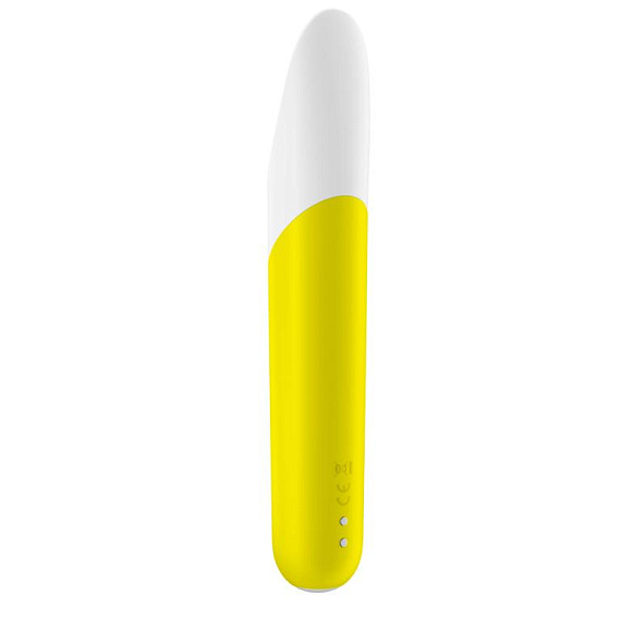Желтый мини-вибратор Ultra Power Bullet 7 Satisfyer