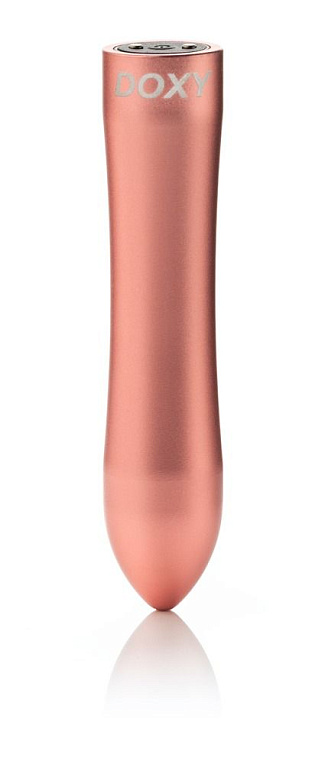 Розовая металлическая вибропуля Doxy - 12 см. от Intimcat