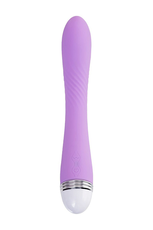 Фиолетовый вибратор Lantana - 22 см. от Intimcat