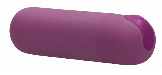 Фиолетовая перезаряжаемая вибропуля 7 Speed Rechargeable Bullet - 7,7 см. Shots Media BV