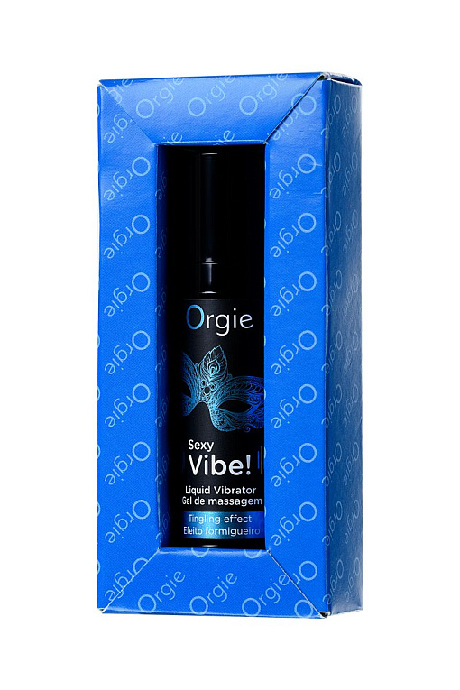 Гель для массажа ORGIE Sexy Vibe Liquid Vibrator с эффектом вибрации - 15 мл. - фото 8