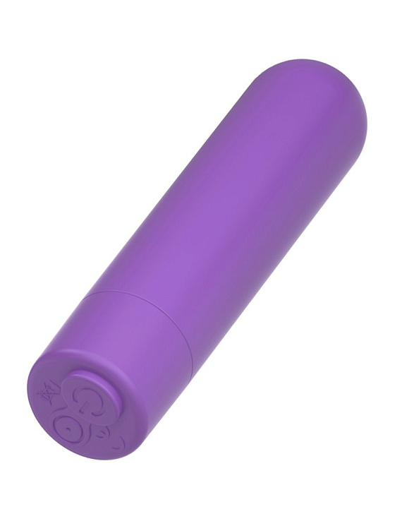 Фиолетовая вибропуля с пультом Rechargeable Remote Control Bullet - 7,62 см. - фото 6